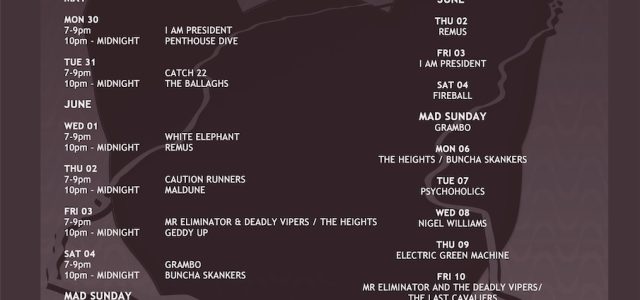 To receive up-to-date gig info for the Manx Telecom Stage and other Bushy’s venues this TT, text: TTGIGS to +44 7624 166366 Ensure You’re on the ‘Manx’ network for the...